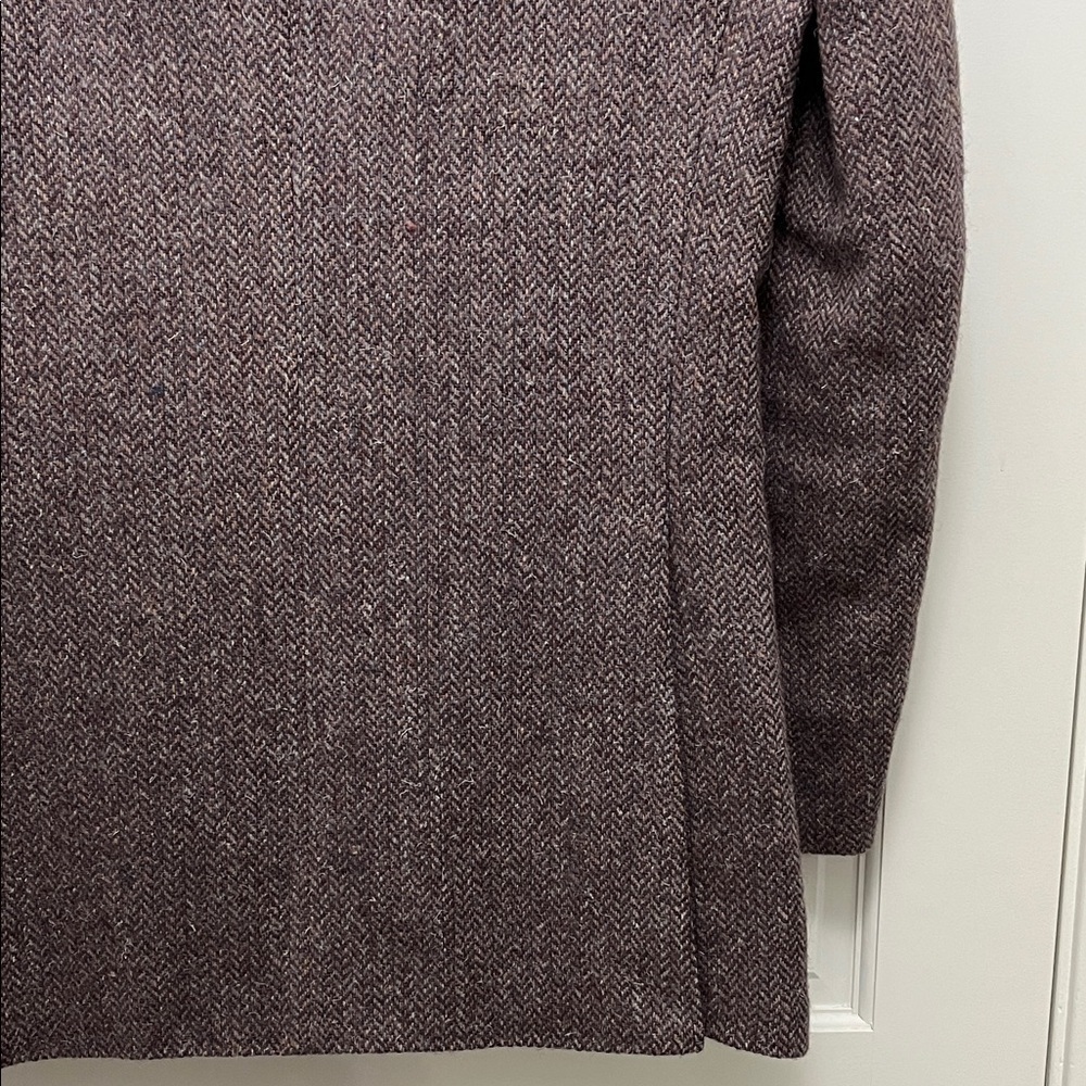 Vintage Dayton's Daniel Hechter Brown Wool Herringbone Blazer - Size Large - Picture 12 of 16